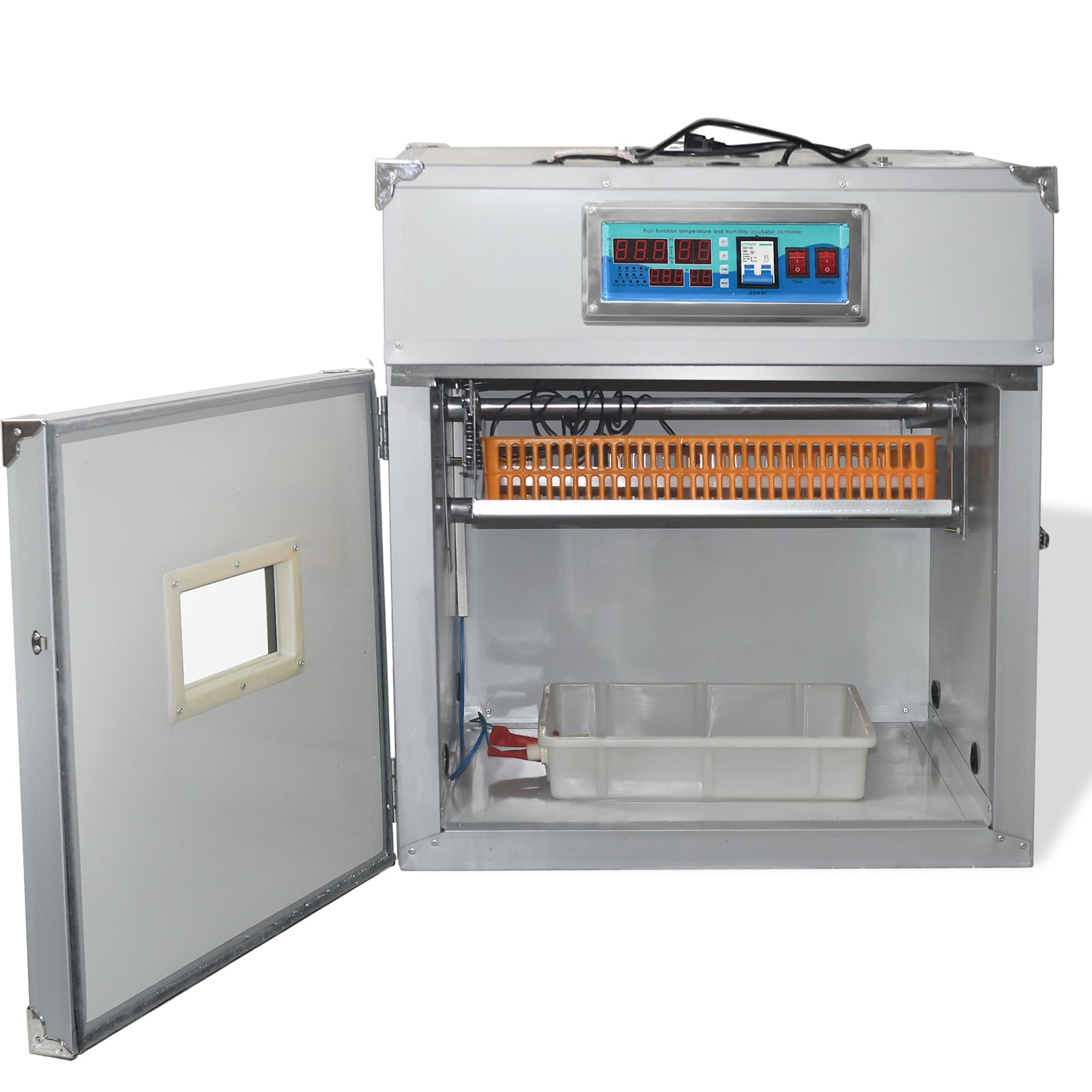 88 Egg Incubator with Automatic Egg Turning,Temperature Control and Humidity Control,Hatching Eggs,Chicken,Ducks,Poultry,Industrial Brooding Machine Chicken Incubator for Farm,Lab,Home,Indoor