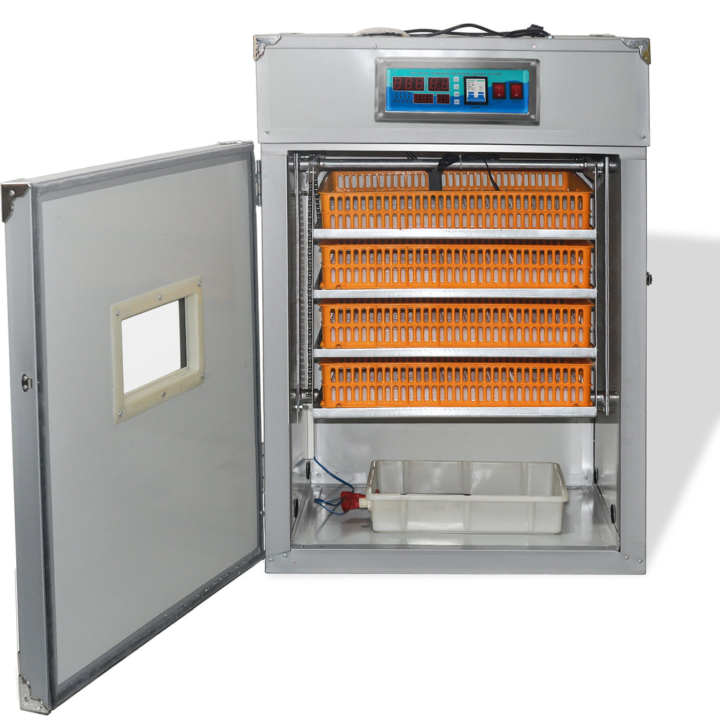 352 Egg Incubator with Automatic Egg Turning,Temperature Control and Humidity Control,Hatching Eggs,Chicken,Ducks,Poultry,Industrial Brooding Machine Chicken Incubator for Farm,Lab,Home,Indoor